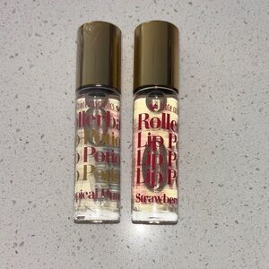 Rollerball Lip Potion Set - Strawberry and Tropical Punch NWT